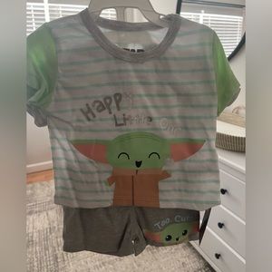 0-3 Months Star Wars Shorts Set for Babies